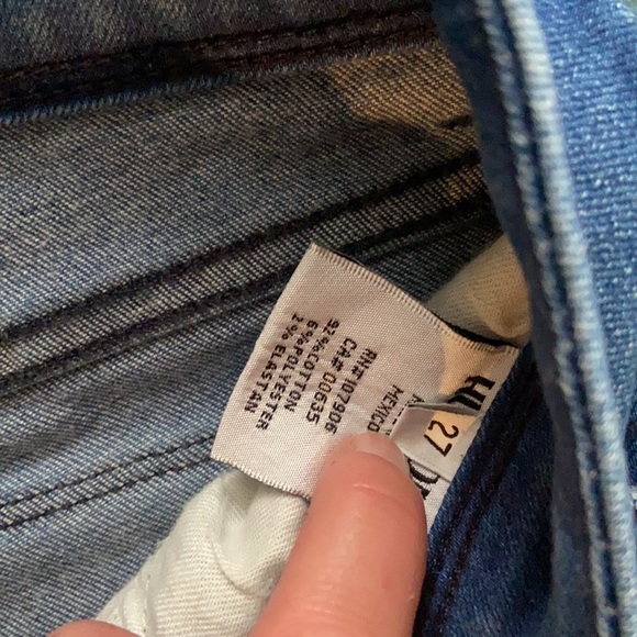 Hudson Straight Cuffed Ginny Jeans Sz 27 - Picture 6 of 7